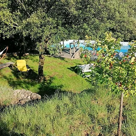 Les Jardins Celestes فندق مبيت وإفطار Saint-Genest-de-Bauzon